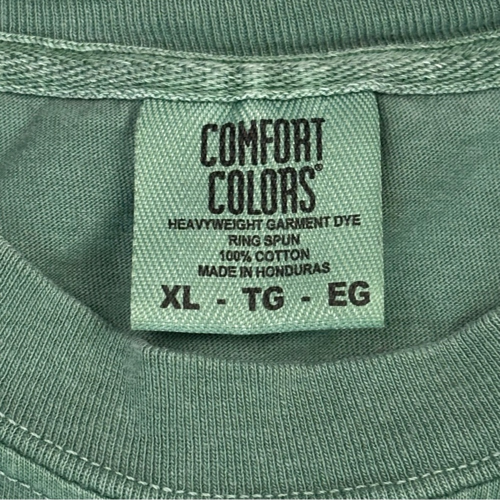 Dirty Heads T-Shirt XL Comfort Colors Sage Green Skull Octopus California Reggae - Picture 7 of 10